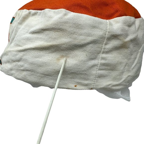 Vintage Miami Dolphins Painters Cap NFL Football Flat Top Baseball size M/L USA - Picture 11 of 16